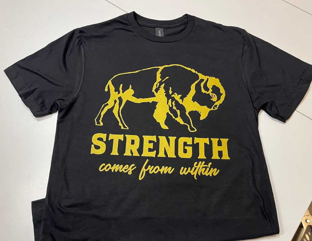 Black Strength Comes from Within Tee
