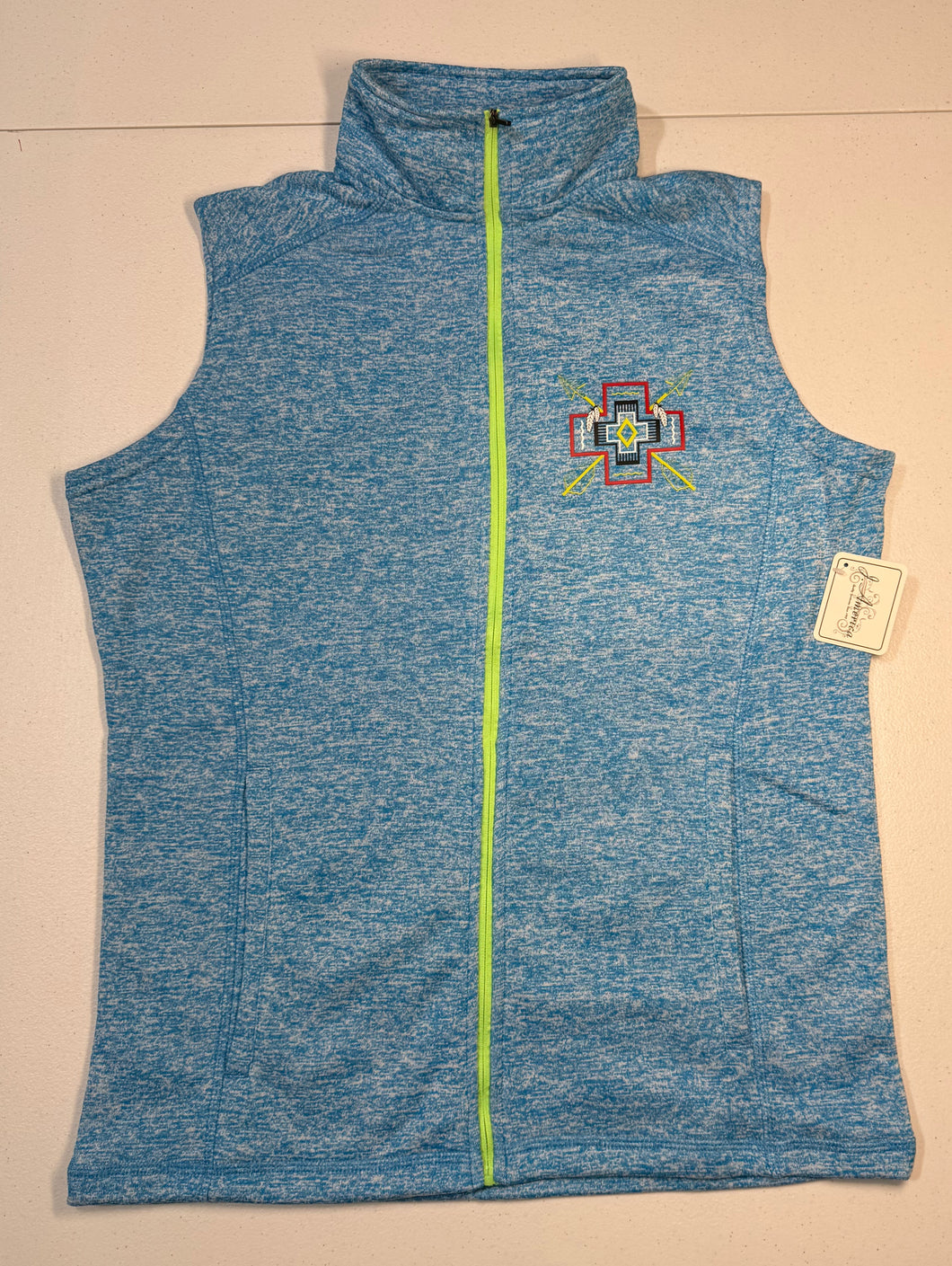 Ladies J. America Fleece Vest