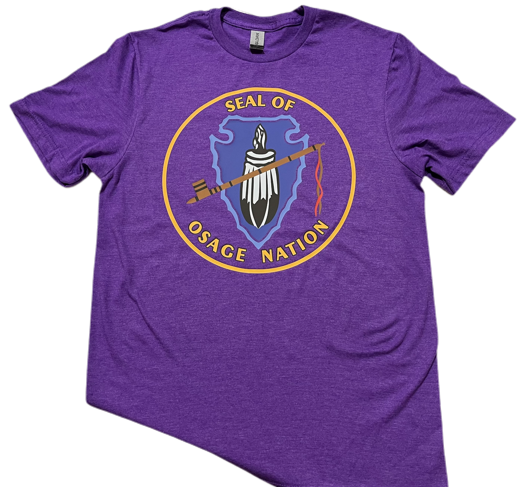 Amethyst Seal of the Osage Nation Tee Short Sleeve