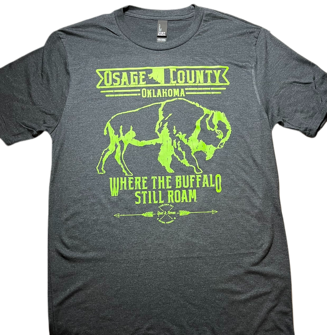 Osage County Roam Tee Black Heather