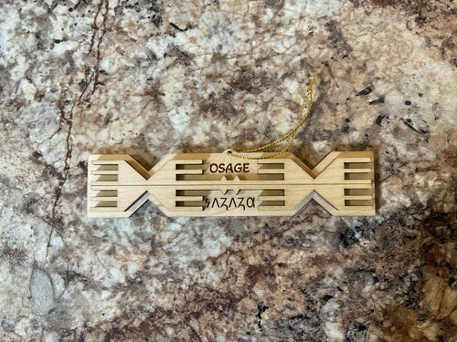 Osage Ribbon-Work Ornament