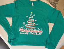 Ribbon-Work Christmas Tree Tee