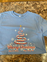 Ribbon-Work Christmas Tree Tee