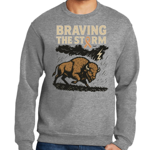 Braving the Storm Crewneck Sweatshirt