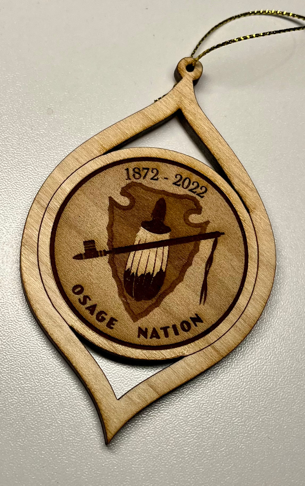 Osage Nation Sesquicentennial Commemorative Ornament