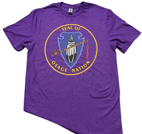 Amethyst Seal of the Osage Nation Tee Short Sleeve