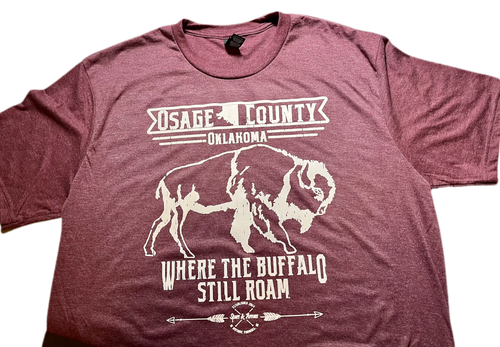 Osage County Roam Tee Red Heather